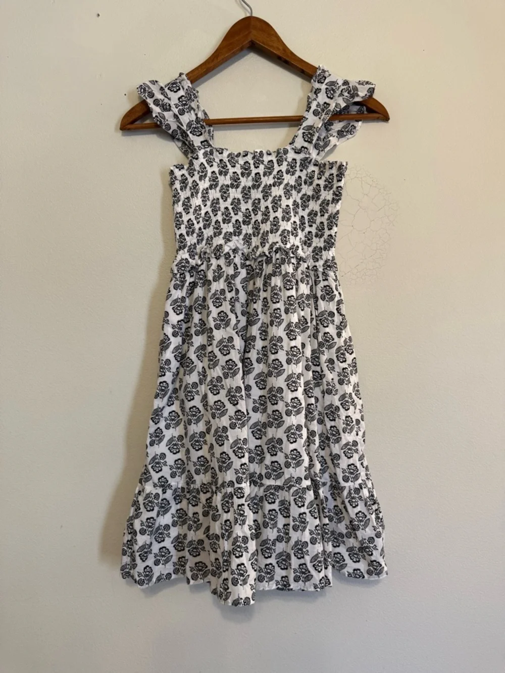 Janie and Jack Lot of 2 Girls Dress Smocked Sun Dresses Size 14
